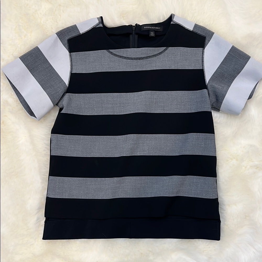 Banana Republic XS Striped Top